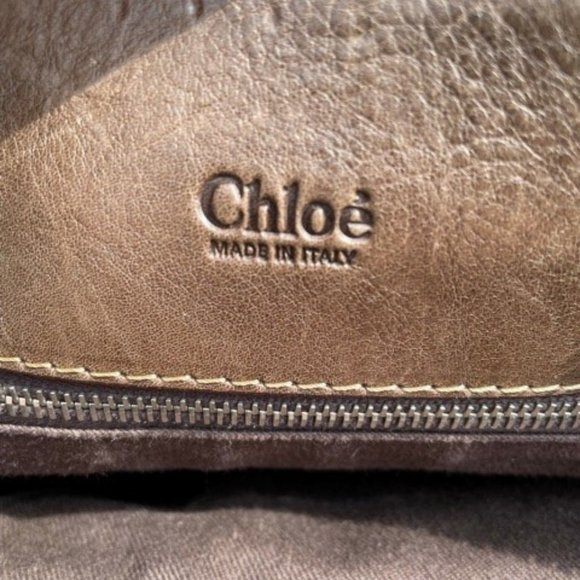 Chloe VINTAGE Edith Medium Leather Tote - Picture 4 of 6